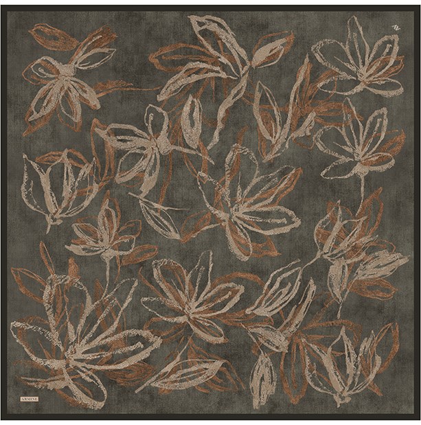 Armine Saf İpek Twill Eşarp 9600D 35
