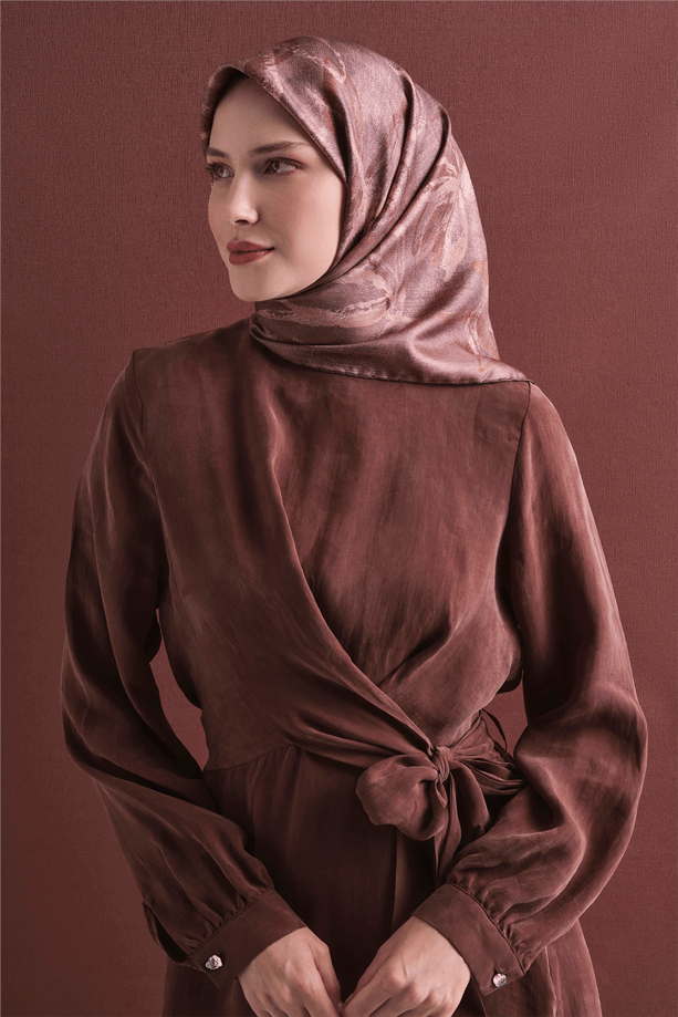 Armine Saf İpek Twill Eşarp 9600D 36