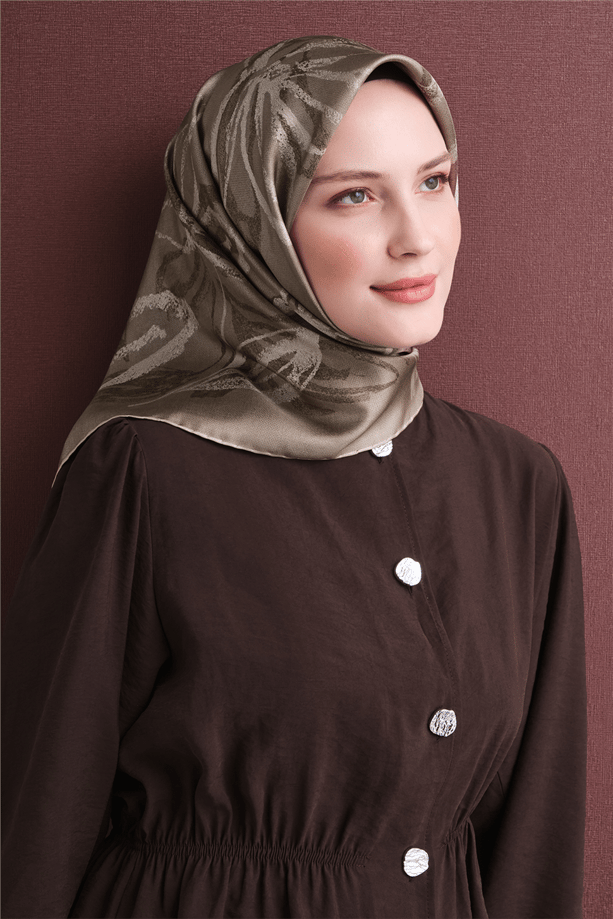 Armine Saf İpek Twill Eşarp 9600D 51
