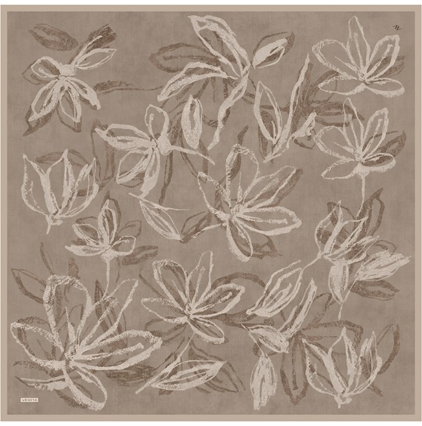 Armine Saf İpek Twill Eşarp 9600D 51