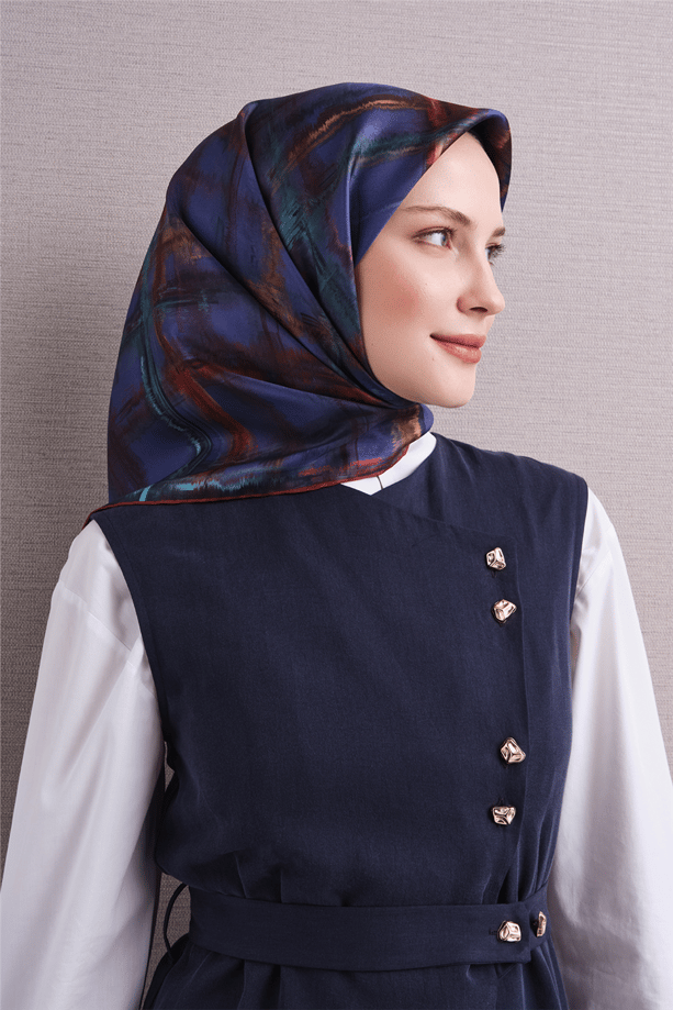 Armine Saf İpek Sura Eşarp 9602D 35