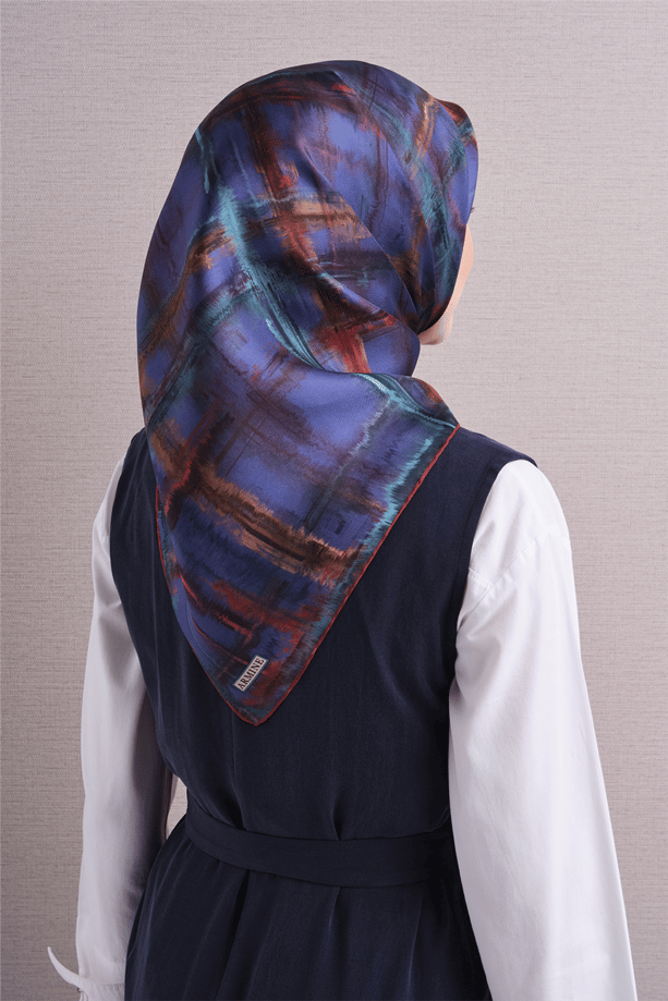 Armine Saf İpek Twill Eşarp 9602D 35