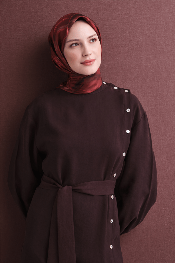 Armine Saf İpek Twill Eşarp 9602D 81
