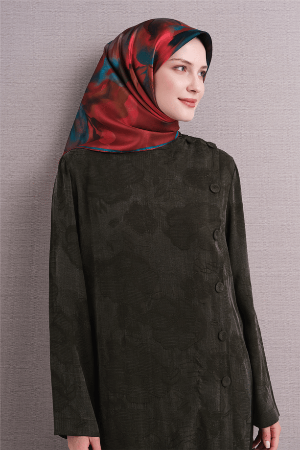 Armine Saf İpek Twill Eşarp 9603D 07