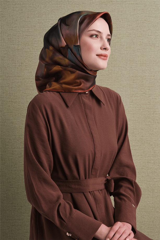 Armine Saf İpek Twill Eşarp 9603D 31
