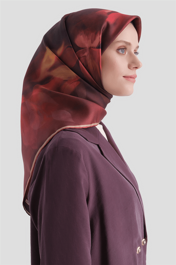Armine Saf İpek Twill Eşarp 9603D 33
