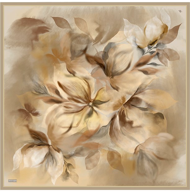 Armine Saf İpek Twill Eşarp 9603D 84