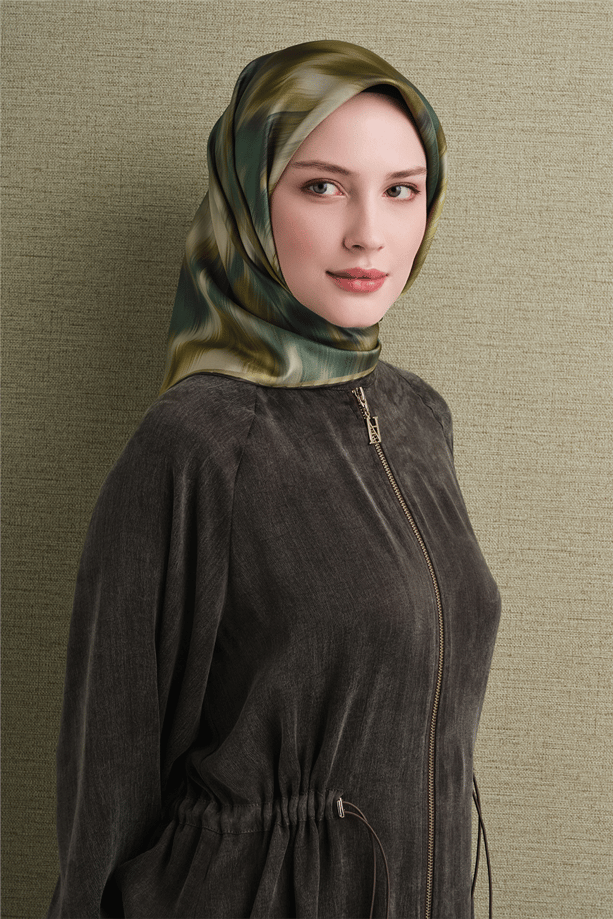 Armine Saf İpek Twill Eşarp 9605D 82