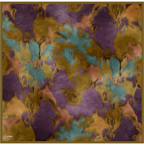 Armine Saf İpek Twill Eşarp 9606D 84