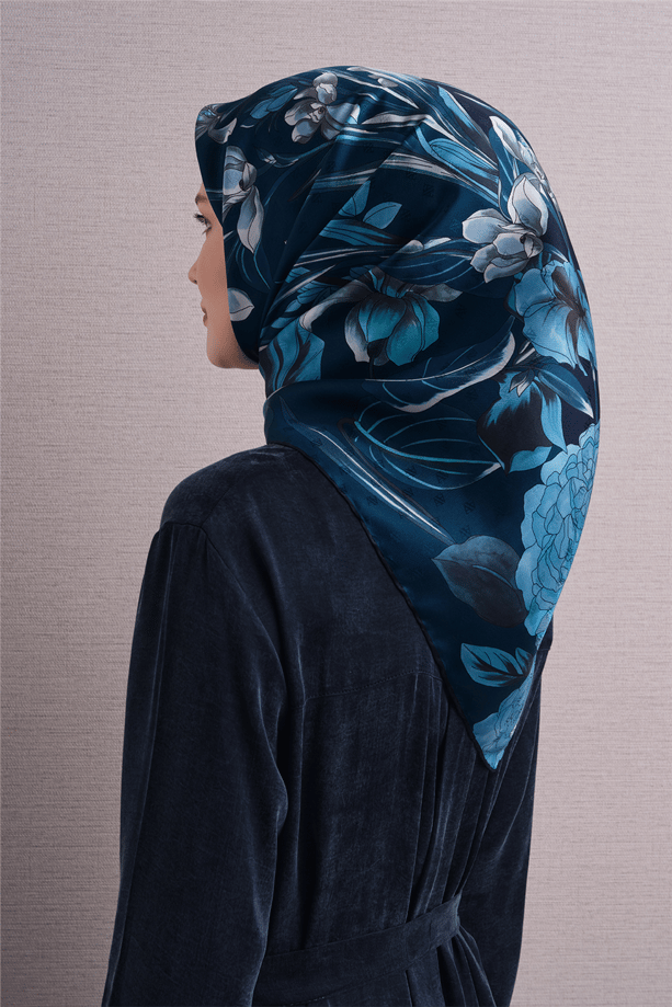 Armine Jakarlı İpek Eşarp 9608D 84