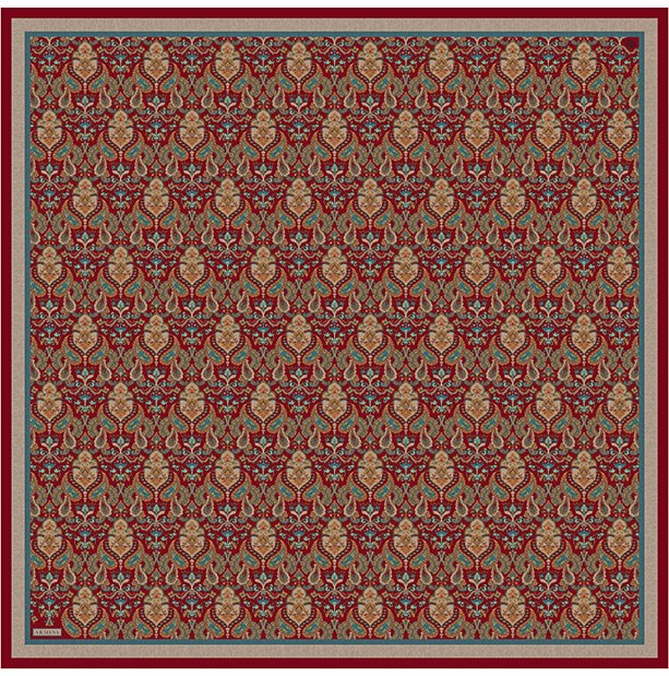 Armine Saf İpek Twill Eşarp 9609D 03