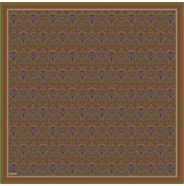 Armine Saf İpek Twill Eşarp 9609D 04