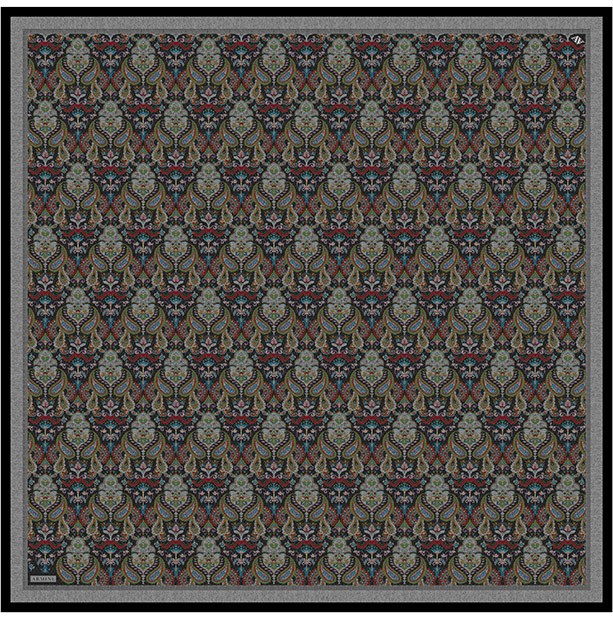 Armine Saf İpek Twill Eşarp 9609D 06