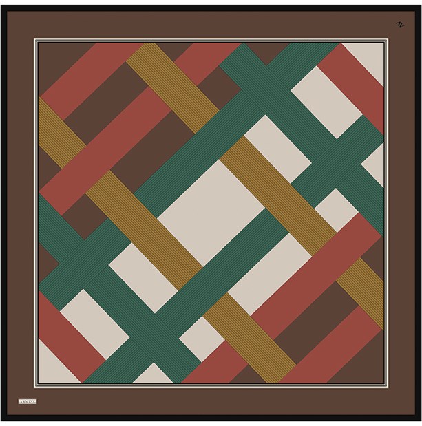 Armine Saf İpek Twill Eşarp 9610D 80