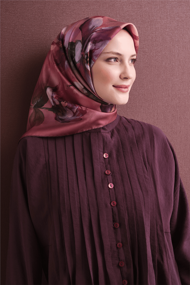 Armine Saf İpek Twill Eşarp 9611D 31