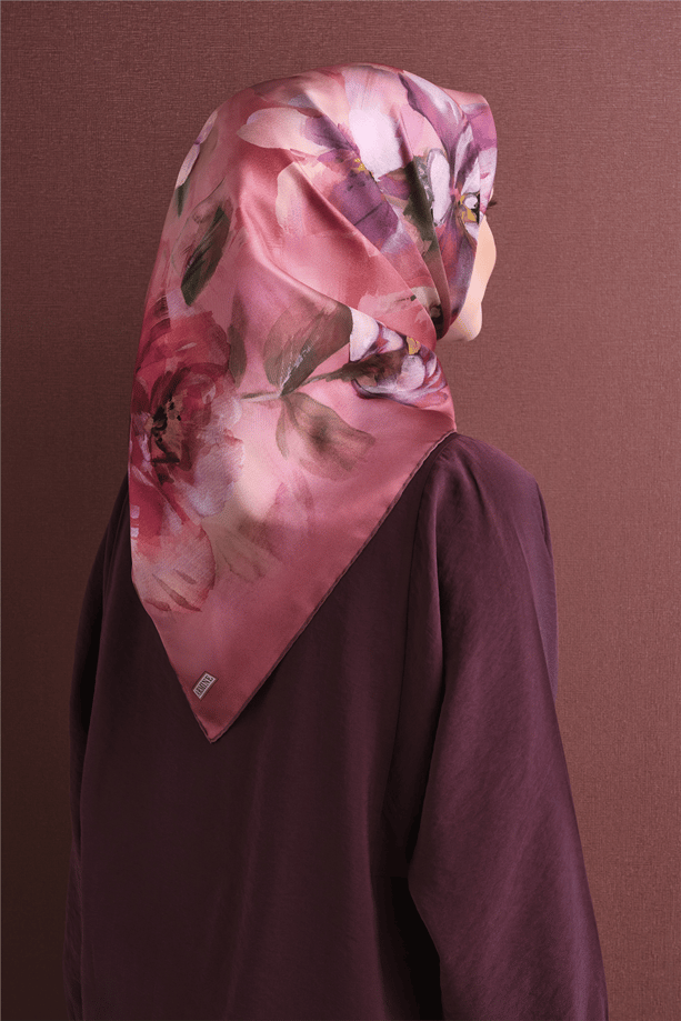 Armine Saf İpek Twill Eşarp 9611D 31