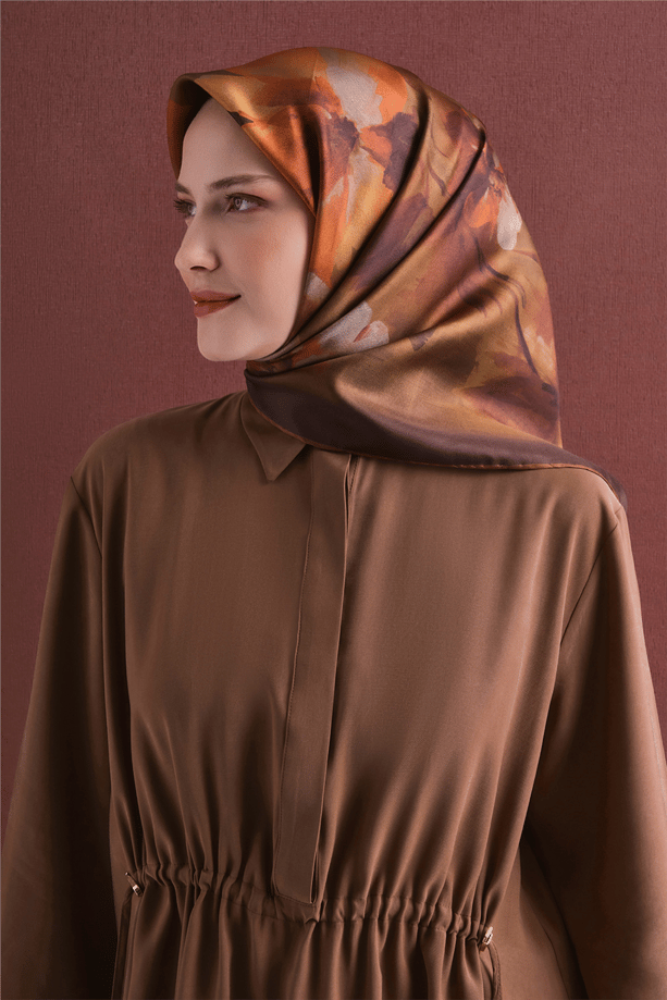 Armine Saf İpek Twill Eşarp 9611D 56