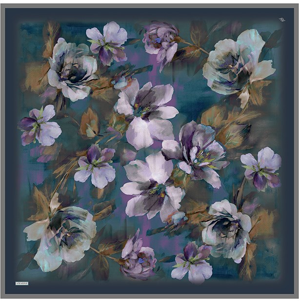 Armine Saf İpek Sura Eşarp 9611D 23 
