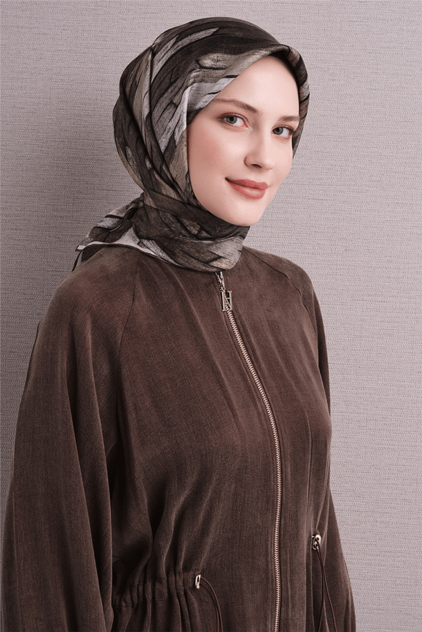 Armine Saf İpek Twill Eşarp 9612D 04