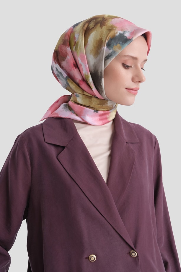 Armine Saf İpek Sura Eşarp 9613D 32