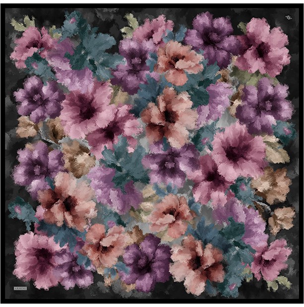 Armine Saf İpek Twill Eşarp 9613D 03 