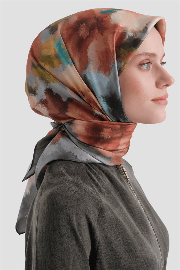 Armine Saf İpek Twill Eşarp 9613D 31 