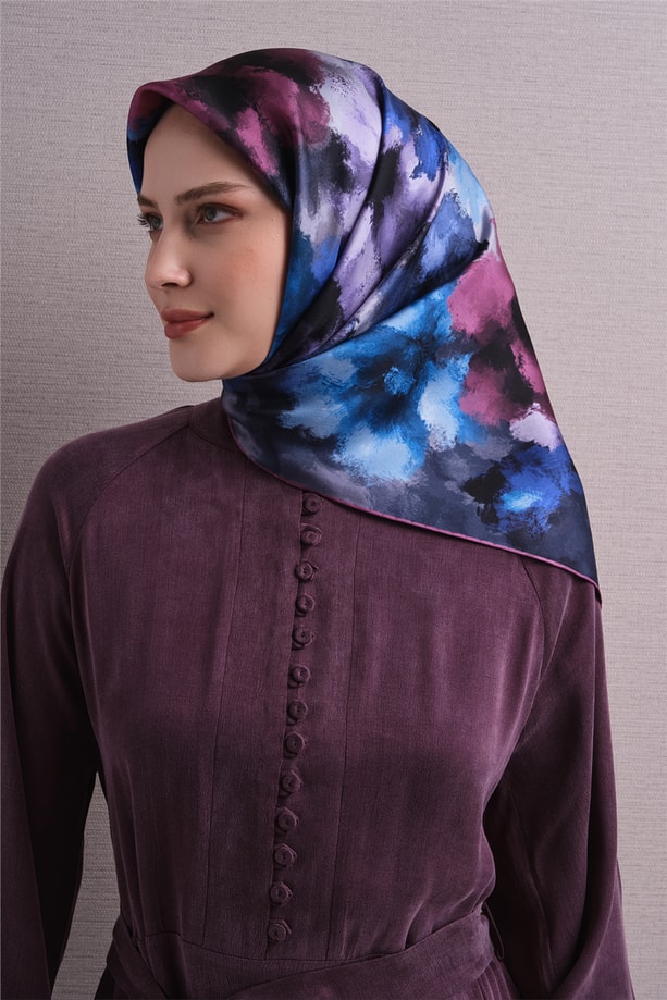 Armine Saf İpek Twill Eşarp 9613D 82