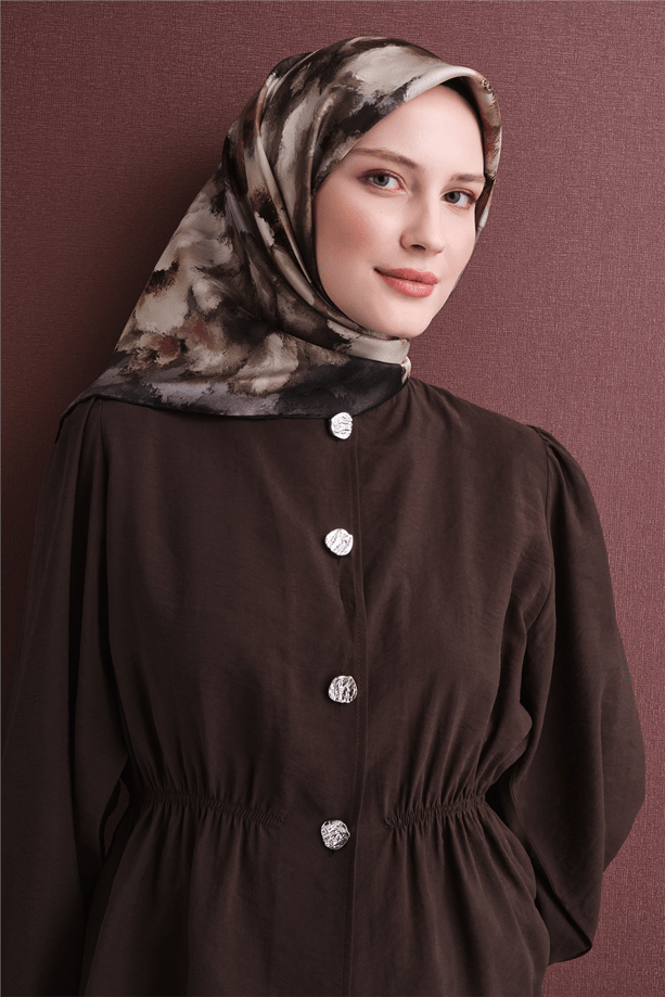 Armine Saf İpek Twill Eşarp 9613D 84