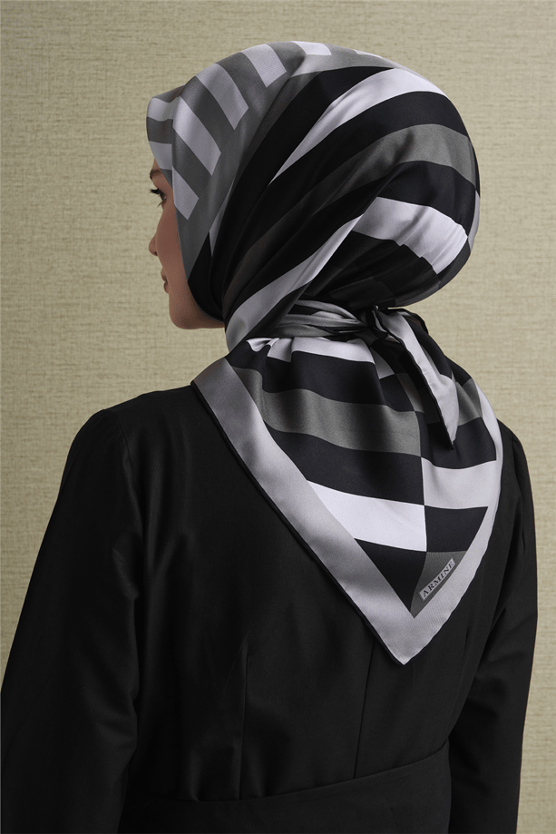 Armine Saf İpek Twill Eşarp 9615D 03