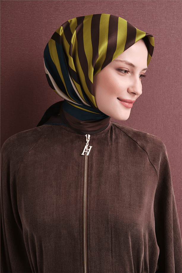 Armine Saf İpek Twill Eşarp 9615D 04