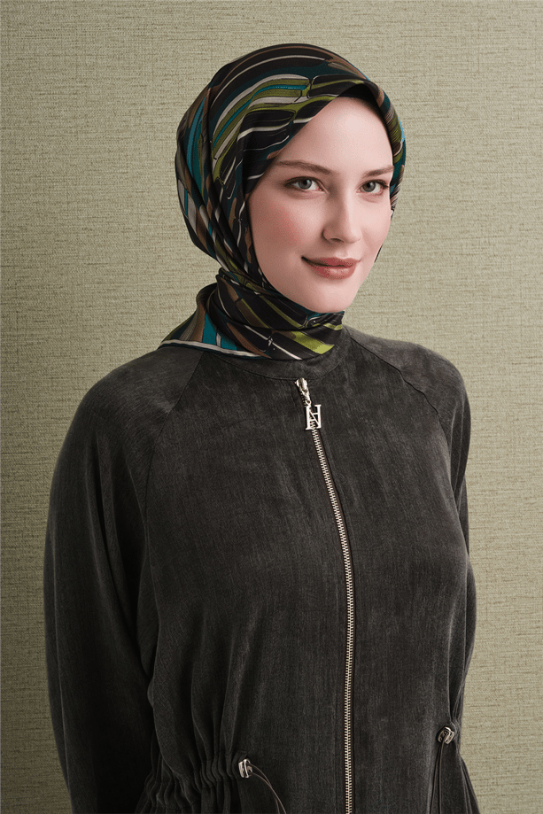 Armine Saf İpek Twill Eşarp 9616D 05