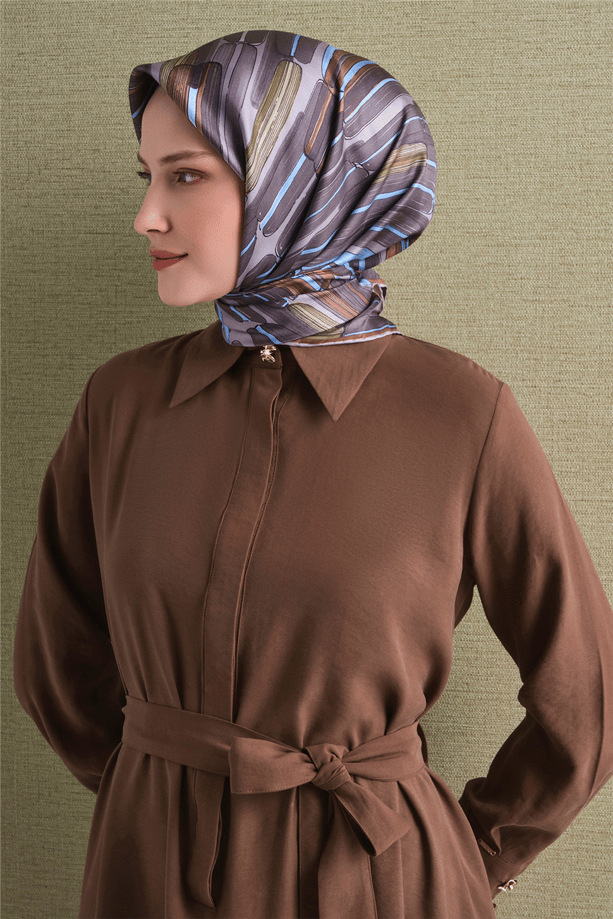 Armine Saf İpek Twill Eşarp 9616D 55