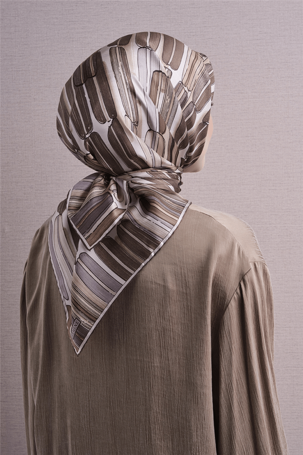Armine Saf İpek Twill Eşarp 9616D 84