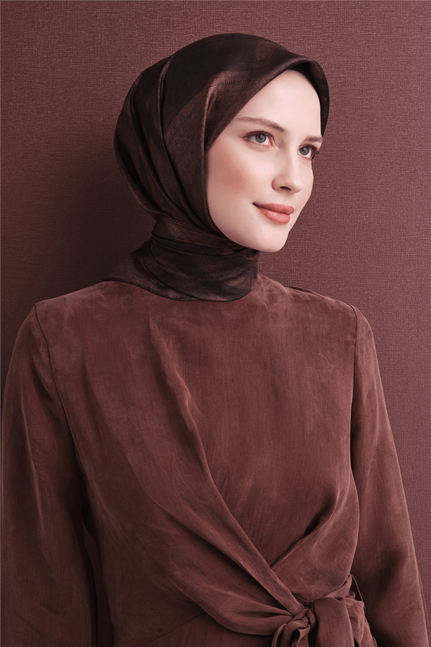 Armine Saf İpek Sura Eşarp 9618D 83 