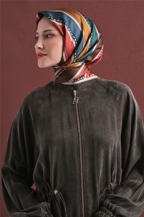 Armine Saf İpek Twill Eşarp 9621D 82