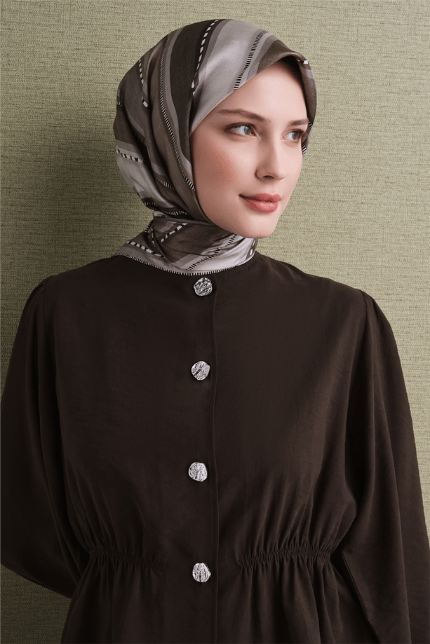 Armine Saf İpek Twill Eşarp 9621D 84
