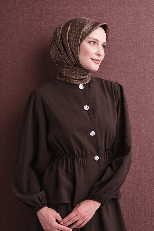 Armine Saf İpek Twill Eşarp 9622D 32