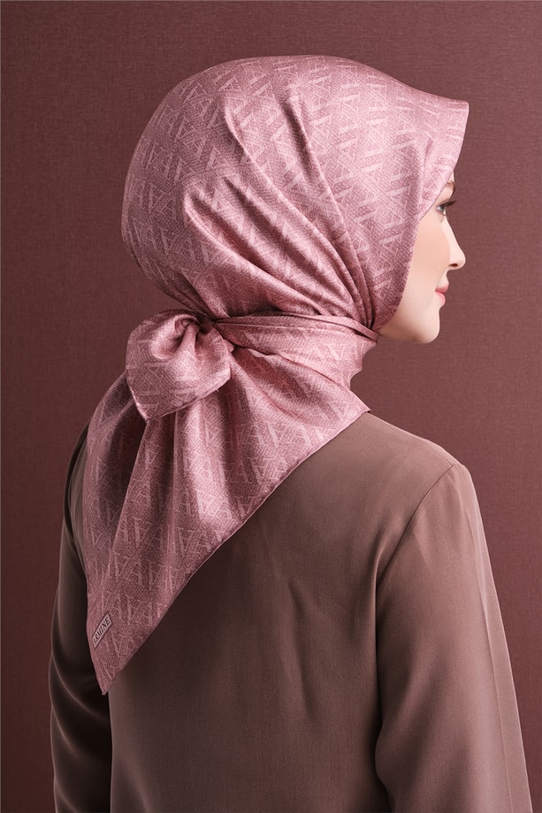 Armine Saf İpek Twill Eşarp 9625D 03