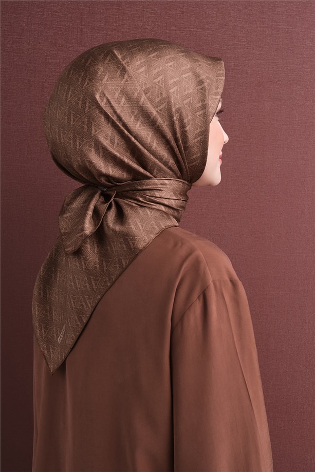 Armine Saf İpek Twill Eşarp 9625D 05