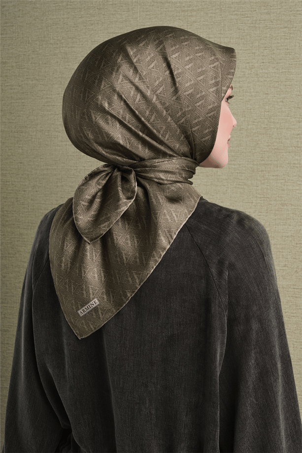 Armine Saf İpek Twill Eşarp 9625D 32