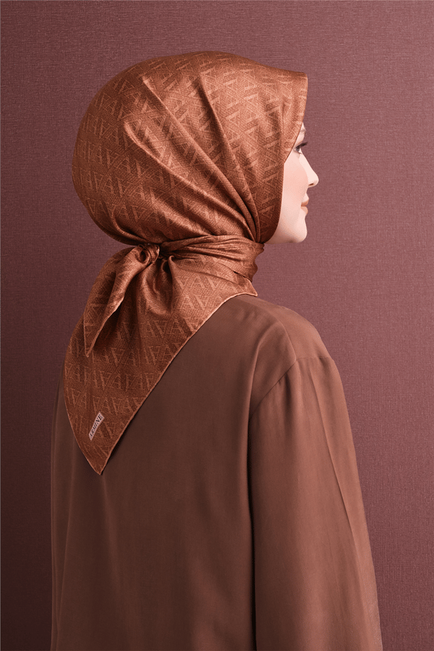 Armine Saf İpek Twill Eşarp 9625D 34