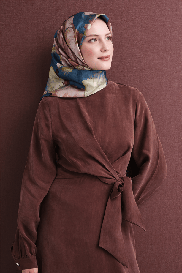 Armine Saf İpek Twill Eşarp 9627D 31