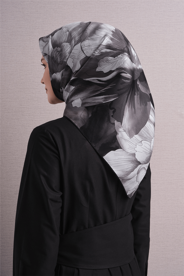 Armine Saf İpek Twill Eşarp 9627D 86