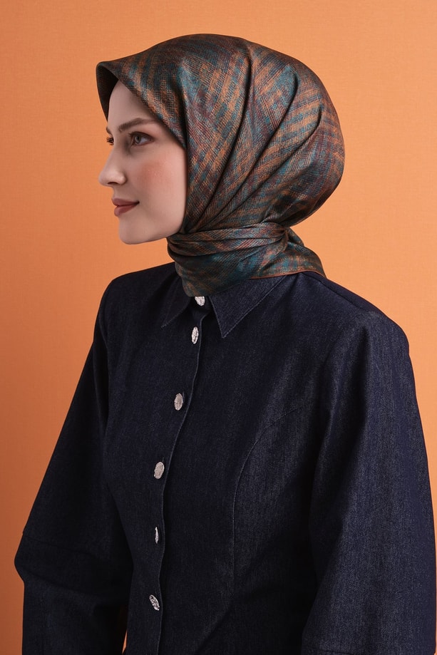 Armine Saf İpek Sura Eşarp 9628D 03