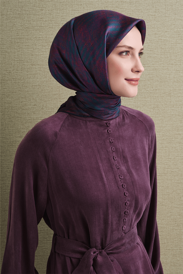 Armine Saf İpek Twill Eşarp 9628D 05