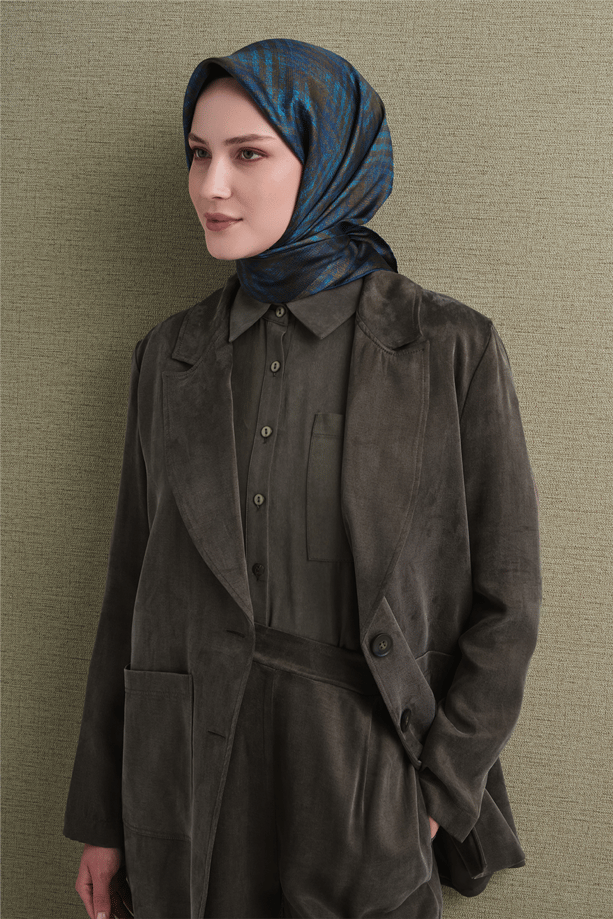 Armine Saf İpek Twill Eşarp 9628D 07