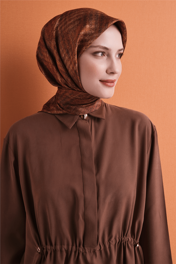 Armine Saf İpek Twill Eşarp 9628D 32