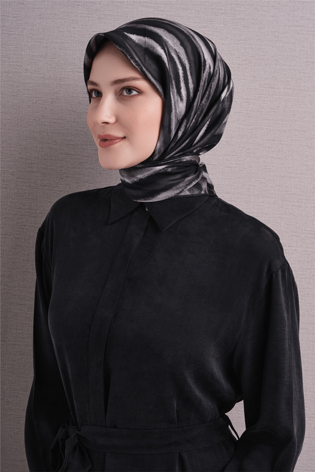 Armine Saf İpek Twill Eşarp  9629D 80