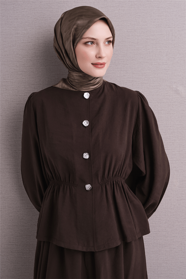 Armine Saf İpek Twill Eşarp 9630D 02