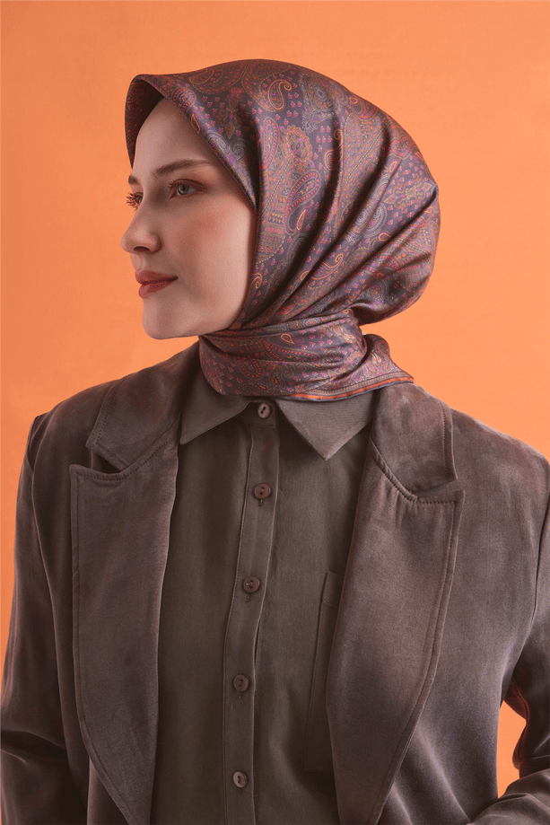 Armine Saf İpek Sura Eşarp 9631D 03 